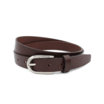 Frauengürtel Gürtel für Frauen Ledergürtel Damen Damengürtel Gürtel Dunkelbraun 2,5 cm Lisbeth