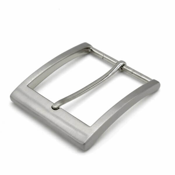 Gürtelschnalle Herren 50mm breit silber