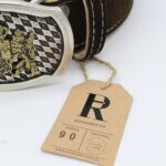 Trachtengürtel "Bayernraute" für Lederhose