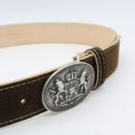 Lederhosengürtel Bayern Trachtenledergürtel Hirschleder