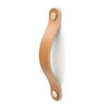 Ledergriff Schrank Natur Beige hochwertig